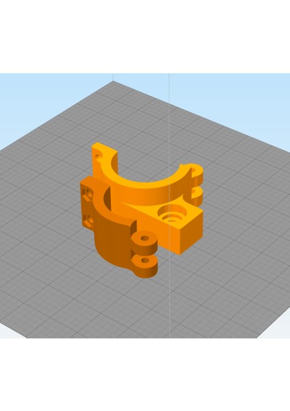 Moped Için Anti -Katman Braketi (Plastik Aparattır!!!) 3D