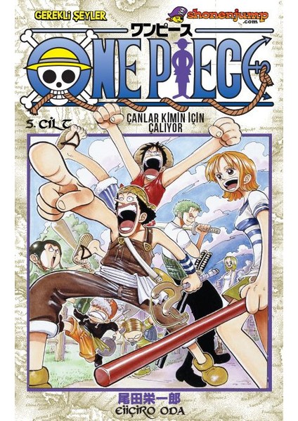 One Piece 3-4-5-6-7-8-9-10-11. Ciltler (9 Kitap) | Anime Kartpostallar fırsatları