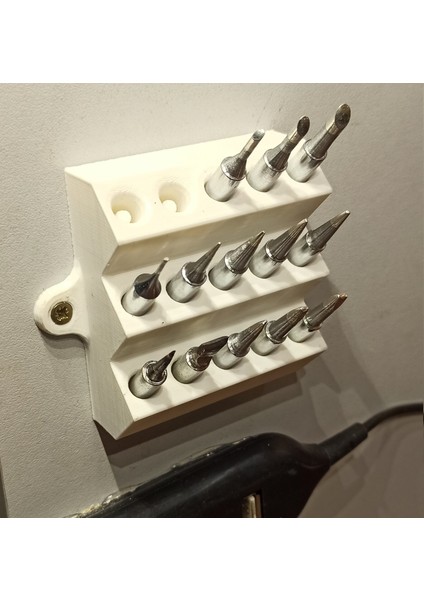Lehimleme Için Organizatör (Plastik Aparattır!!!) 3D