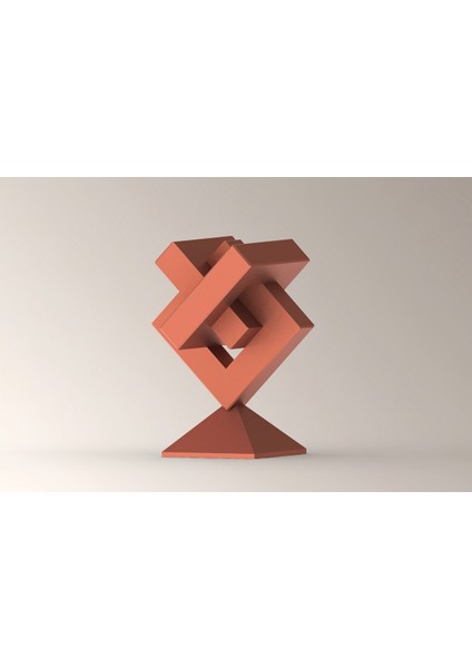 Geometrik Heykel_9 (Plastik Aparattır!!!) 3D modelleri