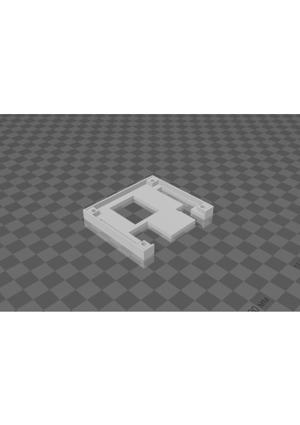 Turuncu Pi Zero 2 Için Kolordu (Plastik Aparattır!!!) 3D