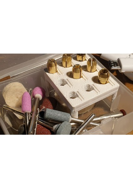 4,8 mm Taban Çapı Olan Tsang Hücresi, M8 Için Dremel Kolet Chuck Için Hücre (4.8mm) (Plastik Aparattır!!!) 3D fiyatları