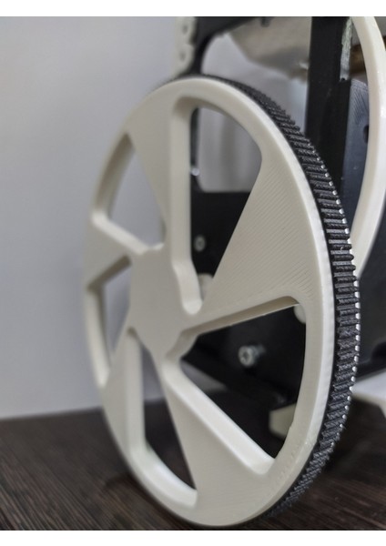 NEMA17 Şaftı Için Robot Tekerlek (Plastik Aparattır!!!) 3D