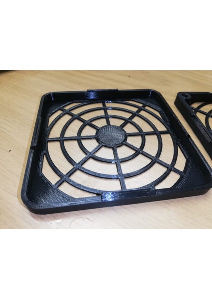 Fan Filtresi 80X80MM. (Filtre Için Kafes) (Plastik Aparattır!!!) 3D fırsatları