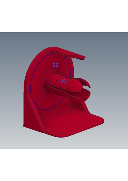 Lehim Kalay Makara Tutucusu T3365227 3D