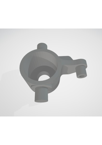 Radyo Kontrollü Bir Makinenin Ön Tekerlek Göbeği. (Plastik Aparattır!!!) 3D modelleri