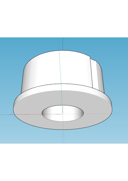 Bahçe Gazonocosilki Murray 309008X99B (Güçlendirilmiş) Ön Tekerlek Kolu (Plastik Aparattır!!!) 3D