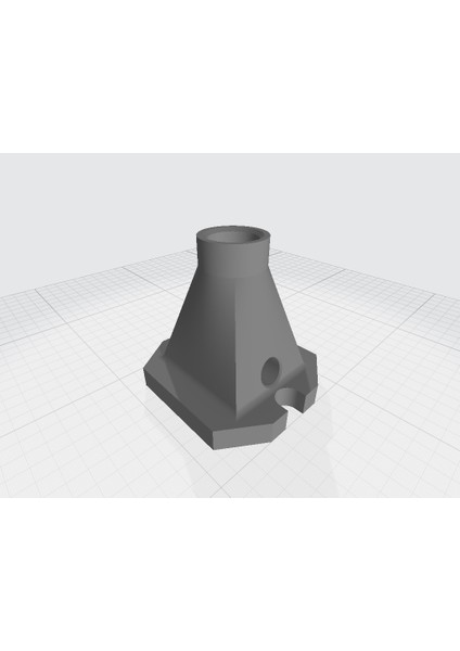 Bir Masa Lambasının Sabitleme (Taban ve Kelepçe) Parçaları (Plastik Aparattır!!!) 3D