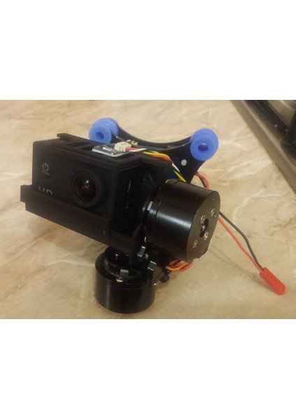 SJ4000 Kameranın Helikopter Için Iki Eksenli Bir Gimbal Üzerine Monte Edilmesi. (Plastik Aparattır!!!) 3D fiyatları