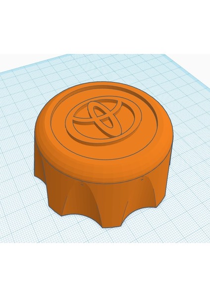 Tekerlek Kapakları "canavar Galaksisi" ve "toyota" (Plastik Aparattır!!!) 3D
