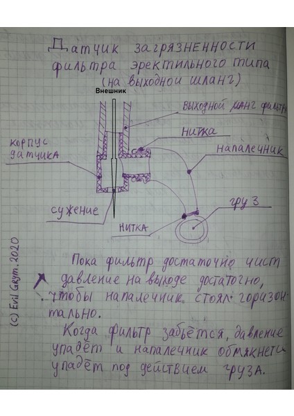 Erektil Tipte Basınç Sensörü (Akvaryum Filtresinin Kirlenme Derecesi). Dış Filtrenin Çıkışına. D 13 Mm. (Plastik Aparattır!!!) 3D