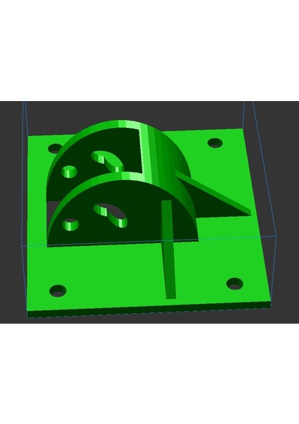 Egzersiz Bisikleti Monitör Montajı (Plastik Aparattır!!!) 3D