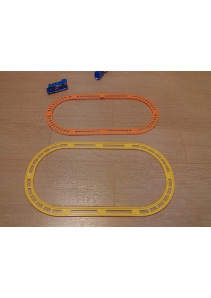 Çocuk Demiryolu "thomas The Tank Engine" Için Raylar (Plastik Aparattır!!!) 3D