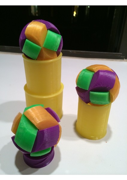 Bulmaca - Futbol Topu (Plastik Aparattır!!!) 3D