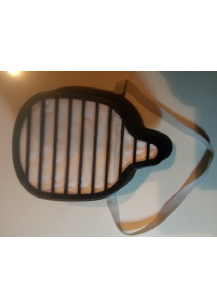 Değiştirilebilir Filtreli Maske (Plastik Aparattır!!!) 3D