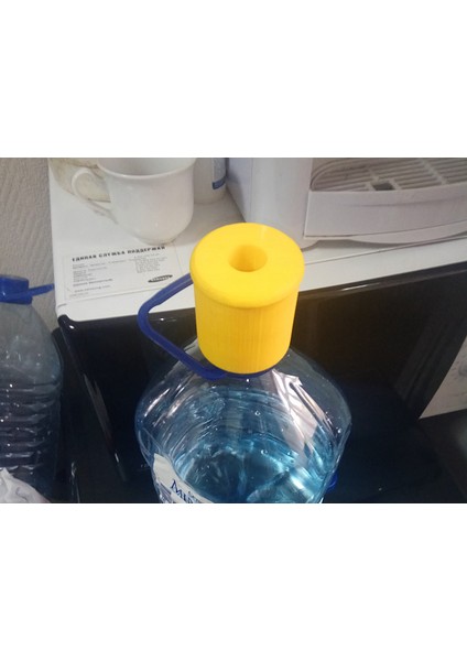 Soğutucu Için 5 Litrelik Şişe Adaptörü (Plastik Aparattır!!!) 3D