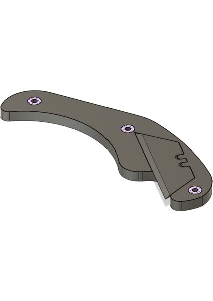 Örgü Almak Için Bir Bıçak. (Plastik Aparattır!!!) 3D fırsatları