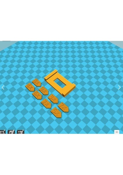Çarpım Tablosu (Plastik Aparattır!!!) 3D fiyatları