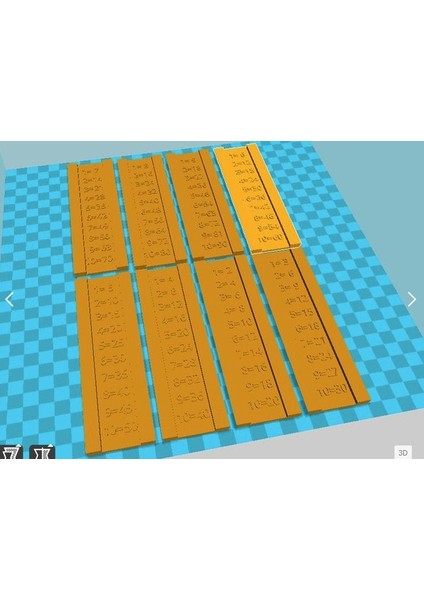 Çarpım Tablosu (Plastik Aparattır!!!) 3D modelleri