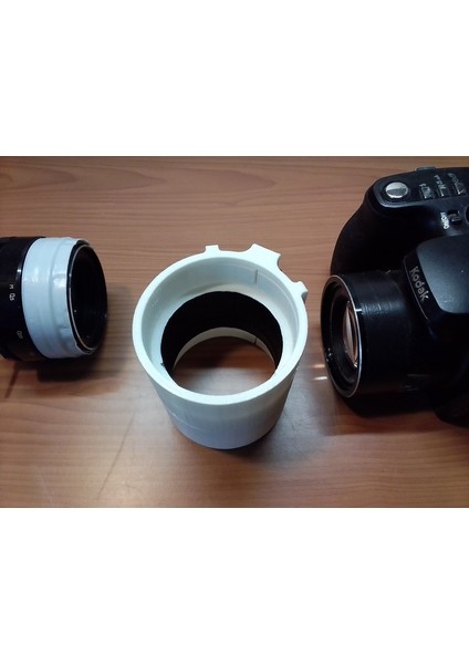 Kodak Z1012 Is Fotoğraf Makinesi ve Helios-44-2 Lens Için Makro Bağlantı Tüpü (Plastik Aparattır!!!) 3D fırsatları