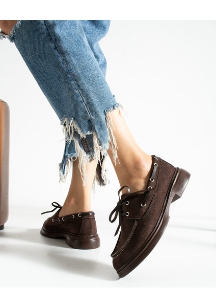 Camelia Kadın Günlük Loafer Acıkahvesüet fiyatları