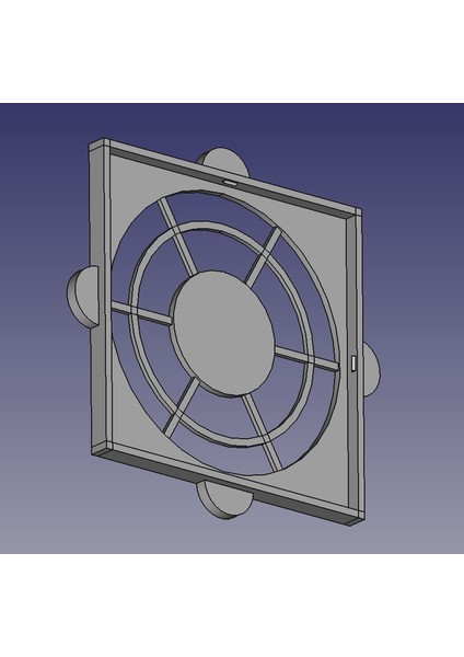Fan 120X120'DEKI Polvoye Filtresi (Plastik Aparattır!!!) 3D fiyatları
