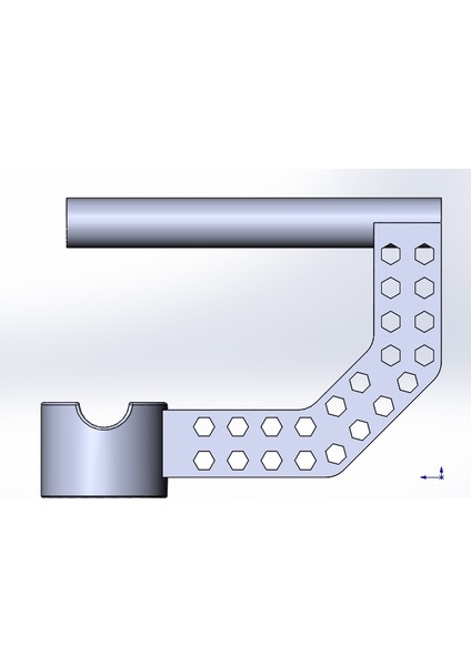 Ipower GBM4108H-120T Motorlar Için Gimbal Kolu (Dslr Kamera Için El Sabitleyici 3 Eksenli Fırçasız Gimbal) (Plastik Aparattır!!!) 3D
