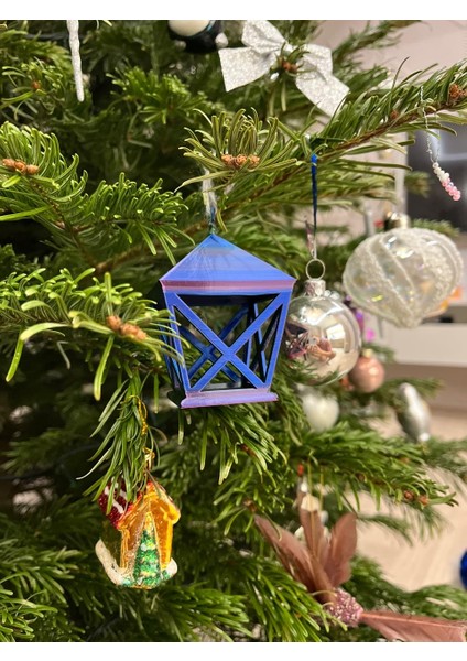 Noel Ağacı Oyuncak Fener (Plastik Aparattır!!!) 3D