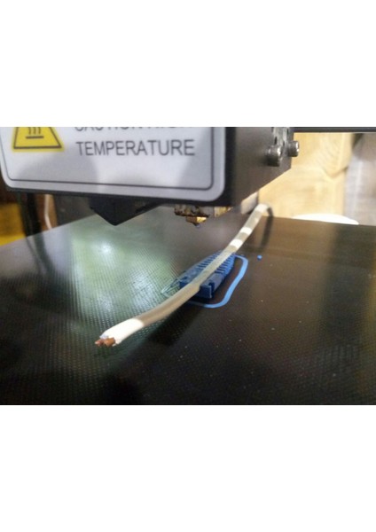 Tesla Bobini Kablosunun Kuyruğu - Mishina Veya Başka Bir Kablo. (Plastik Aparattır!!!) 3D