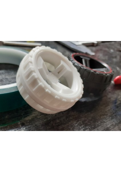 Çocuk Arabası Için Tekerlek (Plastik Aparattır!!!) 3D