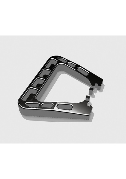 Pnömatik Tanklı Gri Grundfos Pompa Istasyonunun Taşınabilir Kolu (Genellikle Kırılır). (Plastik Aparattır!!!) 3D