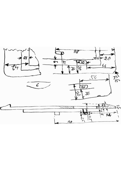 Sovyet Devre Kesicinin Dış Paneli (Plastik Aparattır!!!) 3D