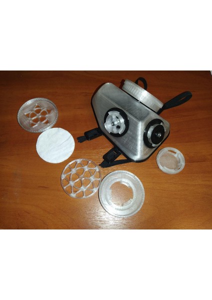 Solunum Cihazı "zvezdochka" (Plastik Aparattır!!!) 3D fırsatları