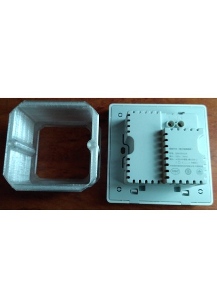 Çin Akara Anahtarı Için Priz Kutusu 58X58X40 mm (Plastik Aparattır!!!) 3D