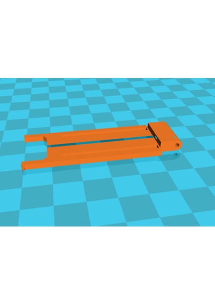 Büyük Kulaklıklar Için Çekme Çubuğu ve Halka (Plastik Aparattır!!!) 3D