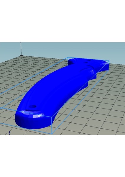 Iyi Ergonomiye Sahip Bıçak Sapı (Plastik Aparattır!!!) 3D fiyatları