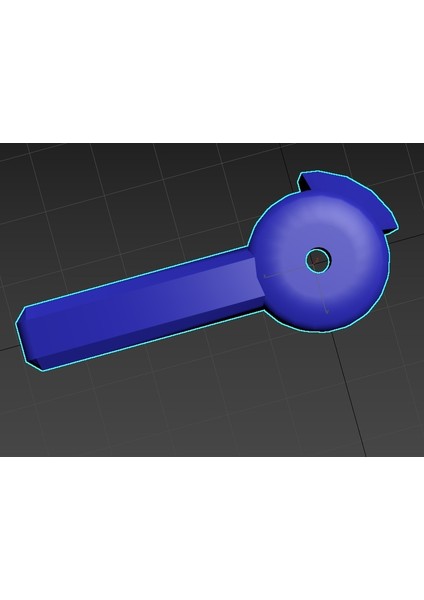 Küresel Vana Kolu (Plastik Aparattır!!!) 3D