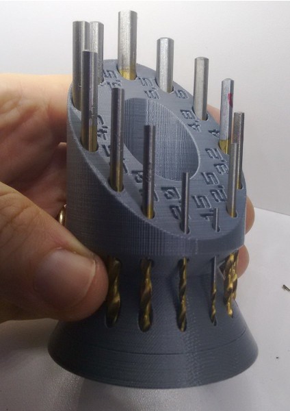 13 Parça Için Dairesel Matkap Tutucu (1,5 Ila 6,5 Mm) T2761167 3D fiyatları