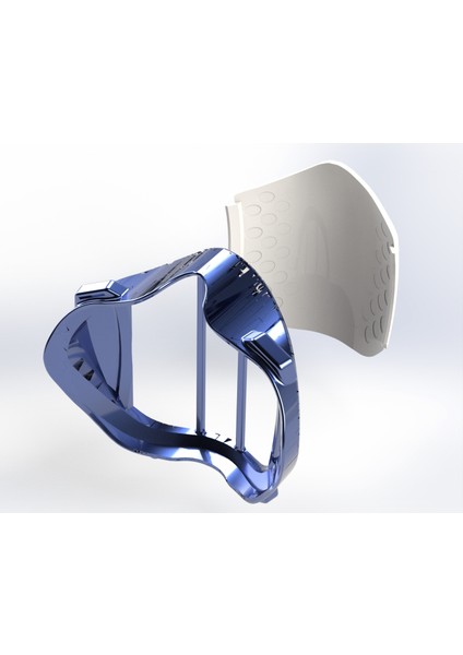 Başka Bir Solunum Cihazı (Plastik Aparattır!!!) 3D