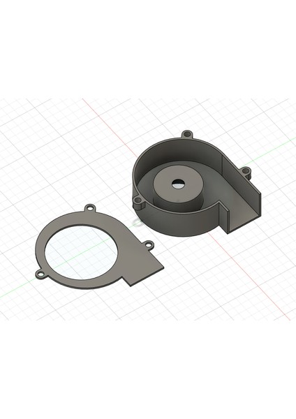 Santrifüj Fan Evrensel (Plastik Aparattır!!!) 3D modelleri