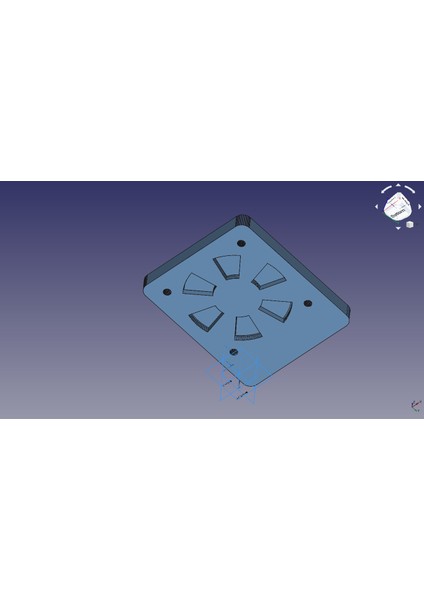 Servo Sürücülü Kuluçka Makinesi Havalandırma Damperi (Plastik Aparattır!!!) 3D