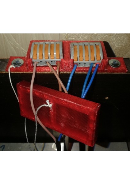 3 Veya 5 Kontaklı 2 Wago Terminal Bloğu Için Terminal Kutusu. 2 Veya 4 Soketli Blok Için Ultra Kompakt Değiştirme (Plastik Aparattır!!!) 3D fiyatları