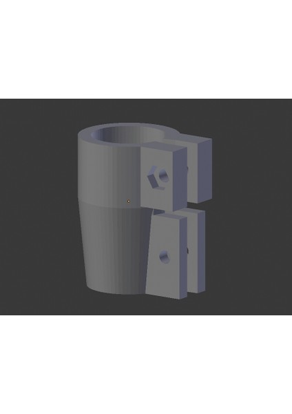 Fotoğraflar Için Monopod (Plastik Aparattır!!!) 3D