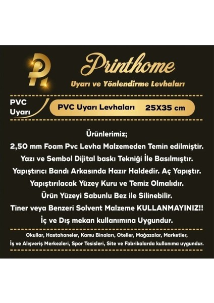 Uyarı Levhaları Apartman Sakinlerine Aittir Park Etmek Yasaktır Pvc 25*35 cm fiyatları