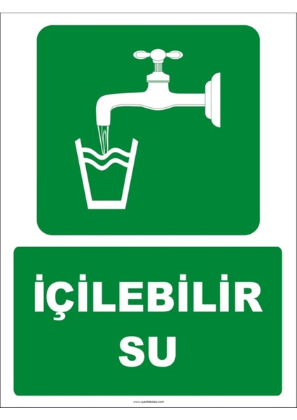 Içilebilir Su Levhası