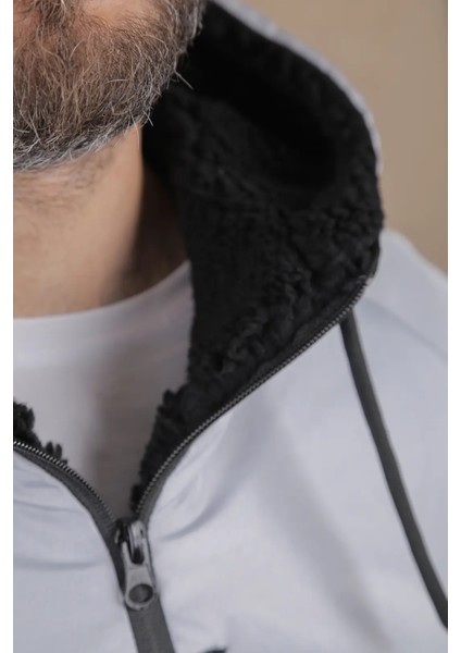 Kanguru Cepli Kürklü Erkek Yağmurluk Mont indirimleri