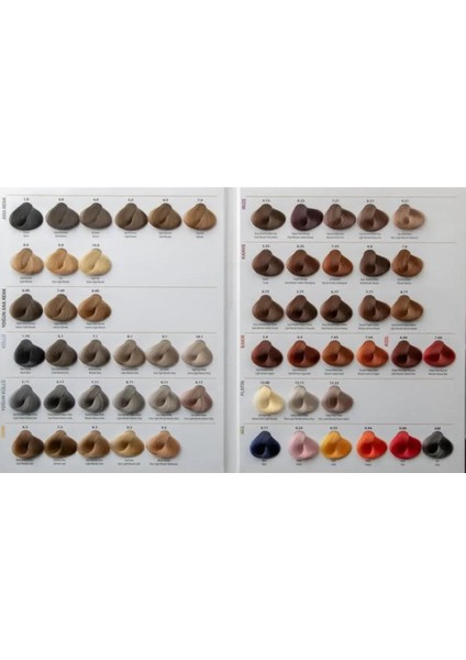 Profesyonel Saç Boyası fiyatları