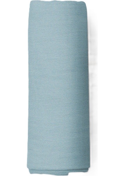 %100 Pamuklu Su Yeşili 120X200+50X70 Tek Kişilik Lastikli Çarşaf Takımı