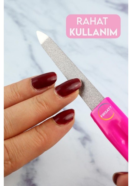 2'li Set Tırnak Makas+Et Iticili Törpü Çok Renkli modelleri