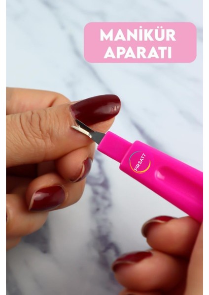 2'li Set Tırnak Makas+Et Iticili Törpü Çok Renkli fırsatları